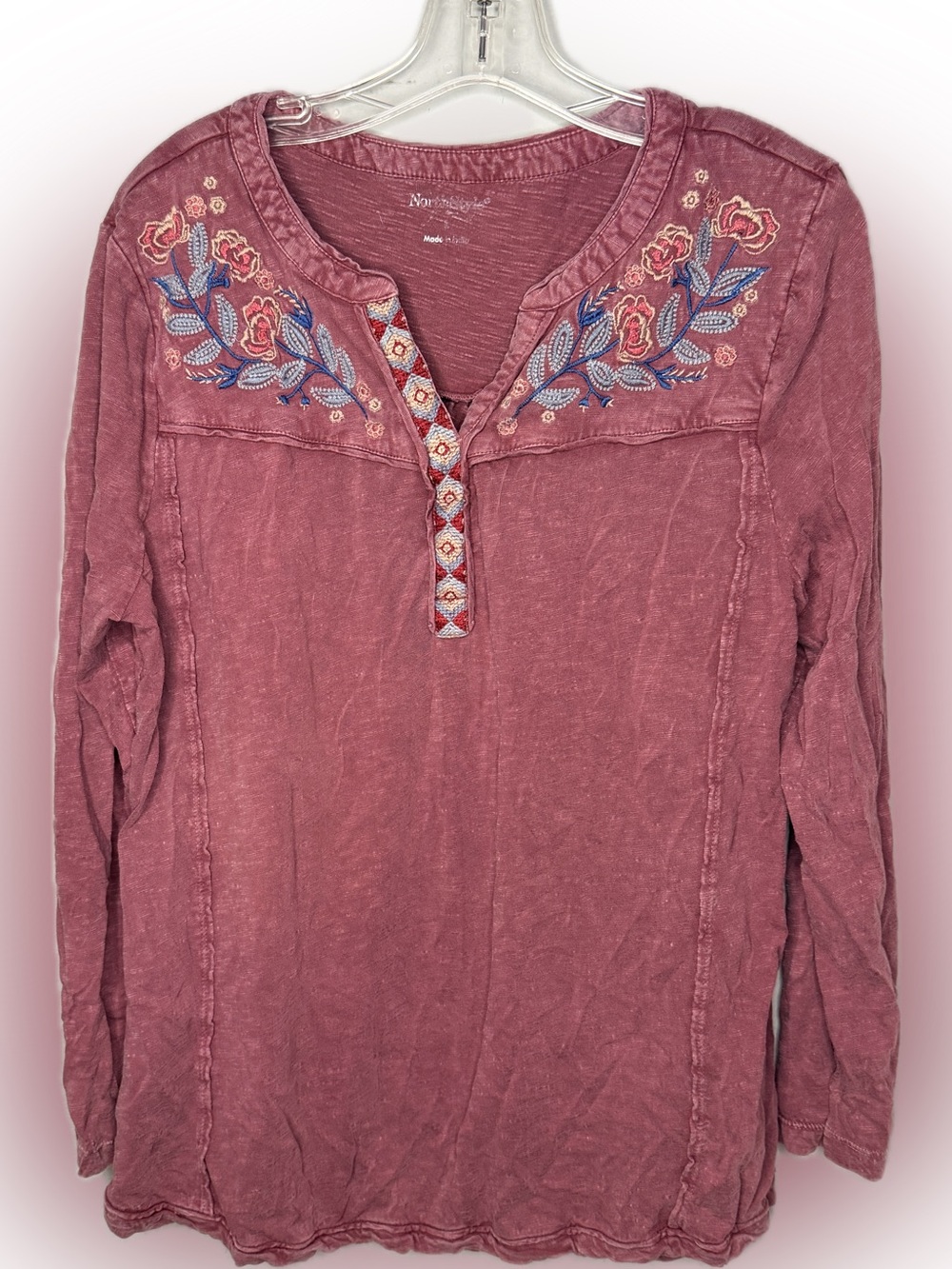 NorthStyle Embroidered Shirt